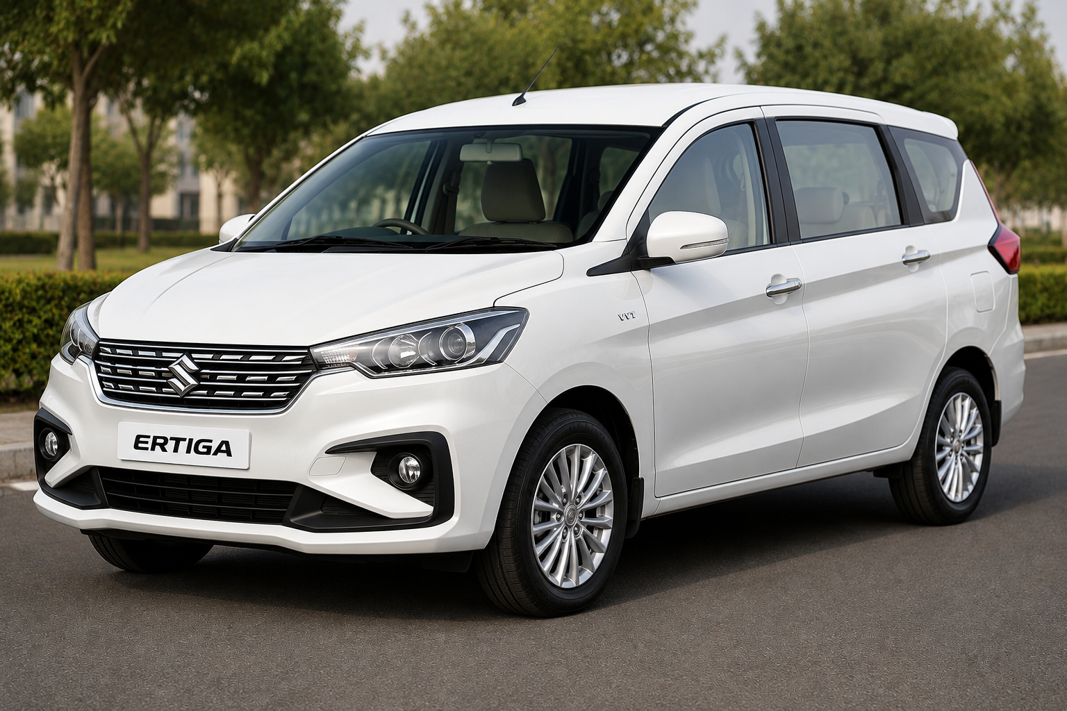 Premium MPV cab for Ertiga rental
